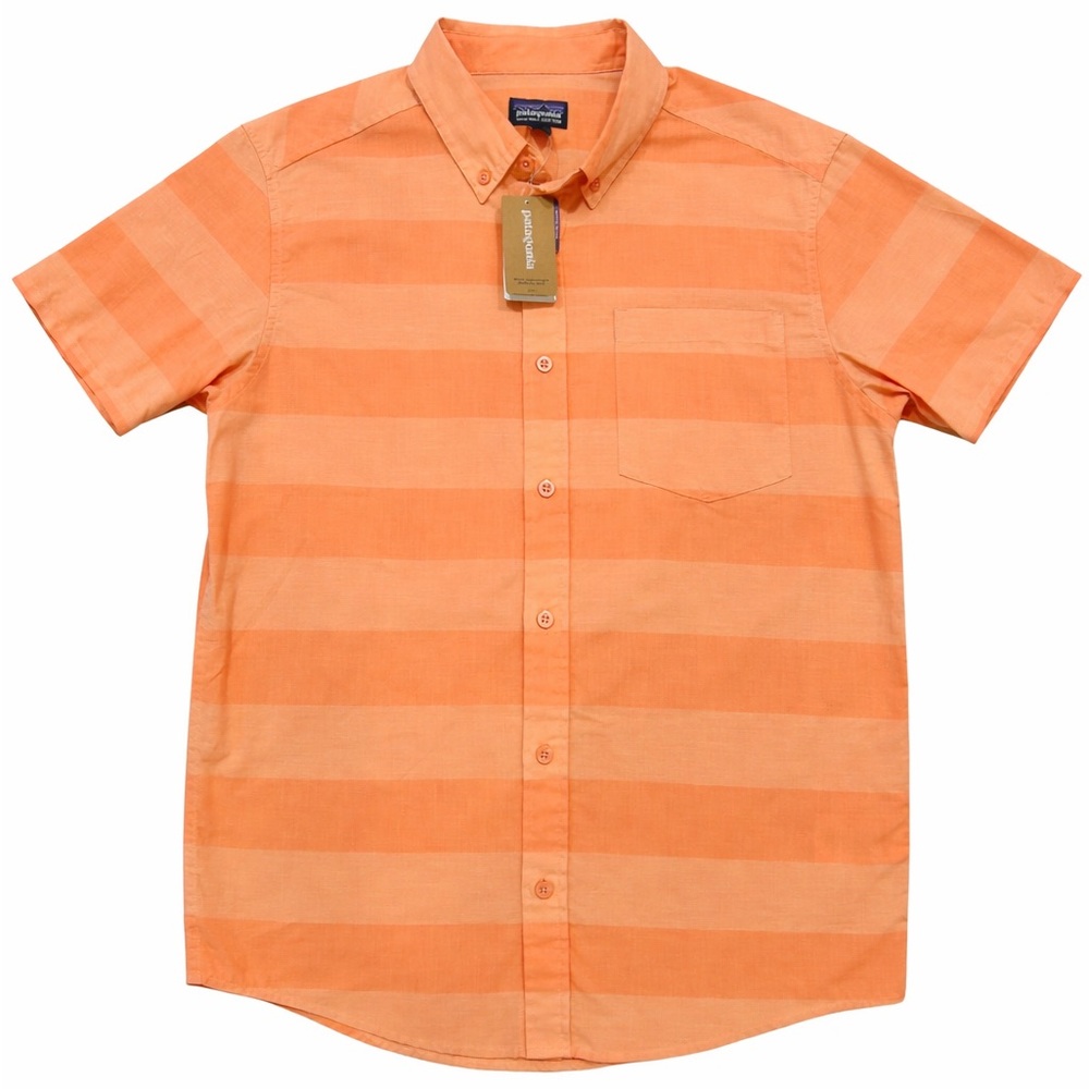 Patagonia Men’s Bluffside Lightweight Organic Cotton Button Down Shirt Sz Small